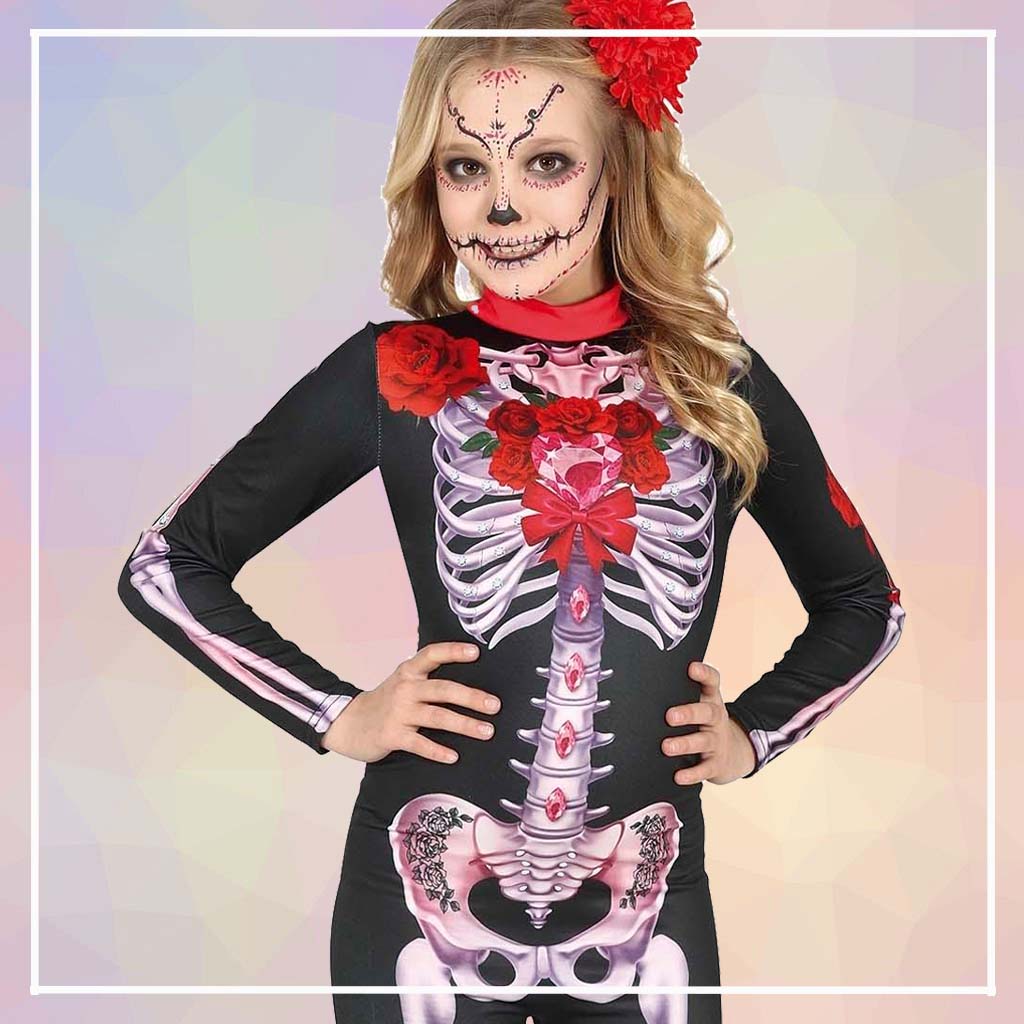 Disfraces del dia de los muertos ni&ntilde;a
